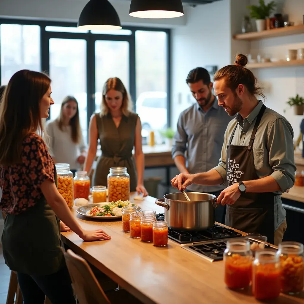 Modern office environment